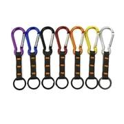 SagaSave Mountaineering Keychain Carabiner Rope Clips Hook Key Chain for Outdoor Climbing Hiking
