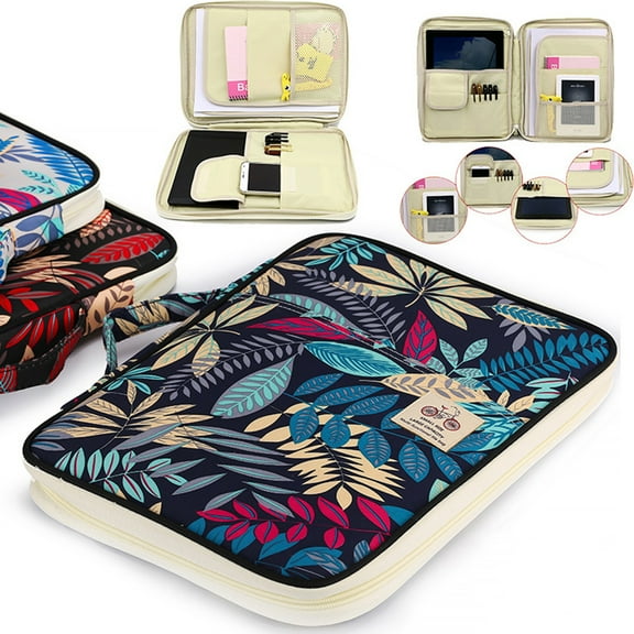 SagaSave Multi Function Document Bag with Handle for Storing Documents Tablets Oxford Cloth Waterproof