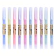 thumbnail image 1 of SagaSave Pocket Highlighter Pen Set Fluorescent Colors Strong Tips 10 Count Stylish Gift, 1 of 8
