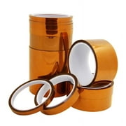 SagaSave Polyimide Tape High Temperature Heat Resistant Kapton Tape with Silicone Self Adhesive Size 50mm