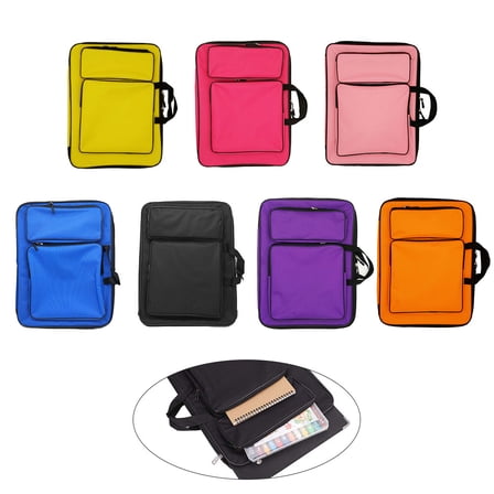 SagaSave Portable Kids Artist Drawing Board Bag Waterproof Painting Carry Case Bag Students Gifts 8 Colors