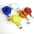 thumbnail image 1 of SagaSave Portable Reel Holder Clip for Hanging Work Cards Label Keys Flower Shape, 1 of 4