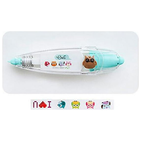 SagaSave Push Correction Decorative Tape for Diary Scrapbook Notebook Cute Patterns for Students