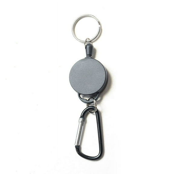 SagaSave Retractable Key Chain Badge Holder Reel Clip Anti-Lost Anti-Theft Wire Rope Buckle Portable