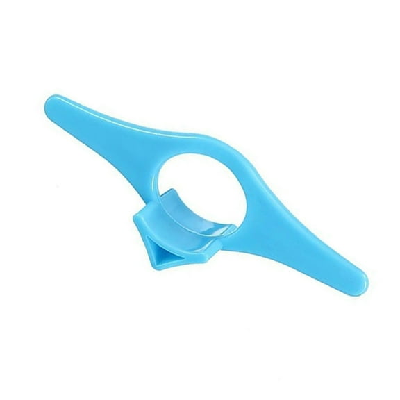 SagaSave Thumb Book Support Book Page Holder Bookmark Easy to Read Blue