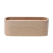 SagaSave Wooden Business Card Holder Display Home Office Use