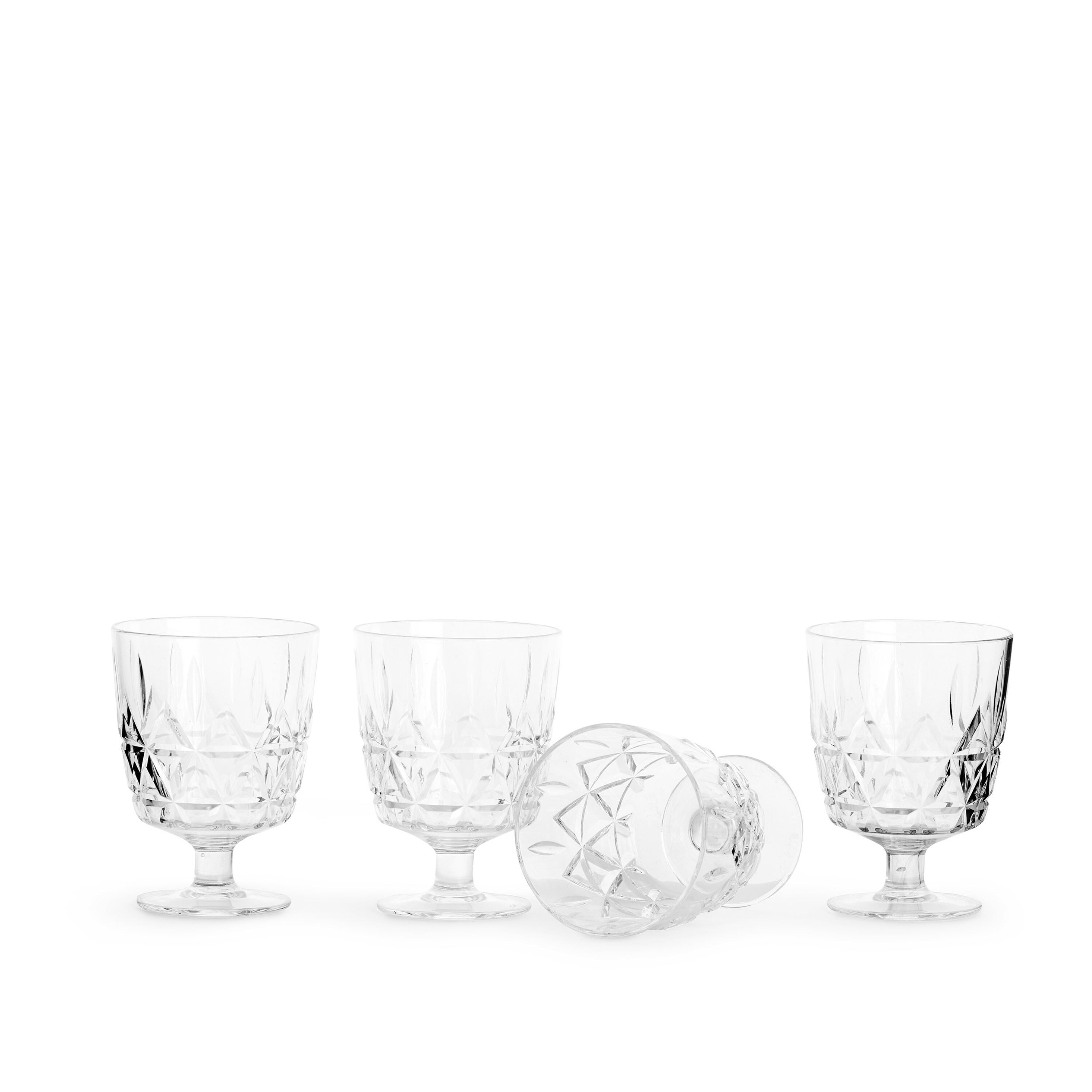 Sagaform Picnic Wine Glasses | 4-Pack