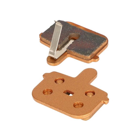 Sagargo, 1 Pc Brake Pad, Bronze for G Booster Electric scooter Rectangular Hollow, for Most Bikes and Electric Scooters, Made of copper base friction material