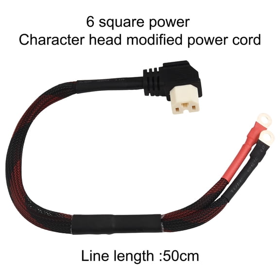 Sagargo 1Pc Charging Plug 3Pin Connector Discharge Electric Bike Charging Plug Socket Battery Ebikes Tricycles Cable Accessories 50Cmm