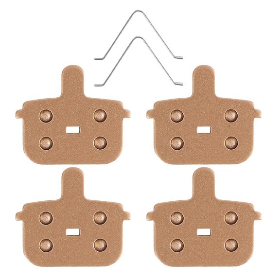 Sagargo, 4 Pcs Brake Pads, 4Pcs for Max G3 Metal Brake Pads for Electric Scooter, for Most Bikes and Electric Scooters, Made of copper base friction material