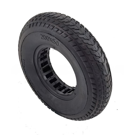 Sagargo 8 inch 200X50 Solid for Rubber Tire for Electric Scooter Solid Tire Only