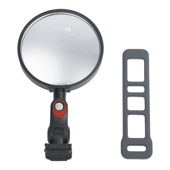 Sagargo Adjustable Mirror 360° Rotating Mirror 骑行安全 骑车辅助 Adjustable Viewing Angle Black