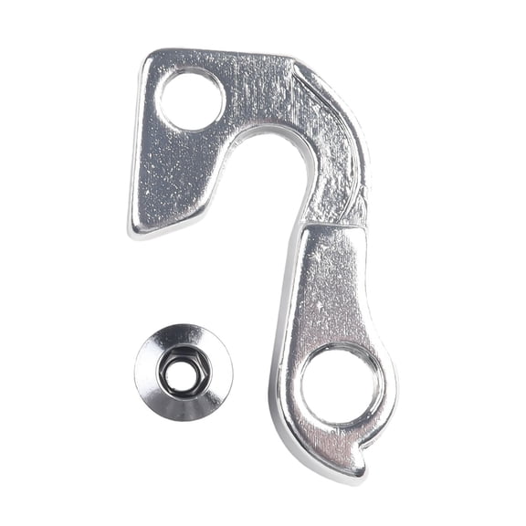 Sagargo Bicycle Rear Derailleur Hanger for Gt for Aggressor for Zaskar Rear Gear Mech Frame Bracket Aluminum Alloy Replacement Tail Hook Silver