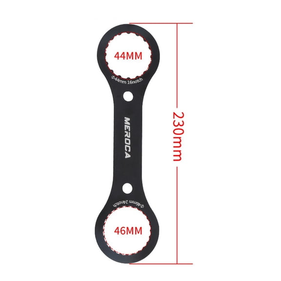 Sagargo Bike Axis Tool Detach Bb44/46 Bb39/40.5-Hub Center Lock Conversion with Wrench Bicycle Centerlock Brake Rotor-Parts Repair Bb44+Bb46