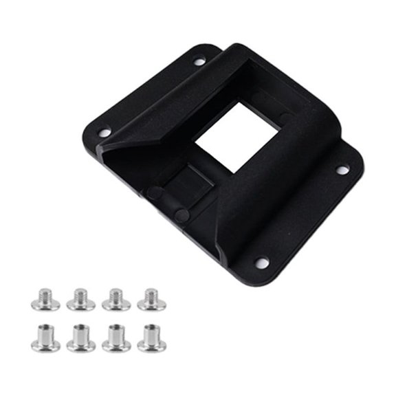 Sagargo Folding Bike Front Rack Adapter with Screws Suitable for Brompton Front Carrier Blocks Lightweight and Firm Installation Black