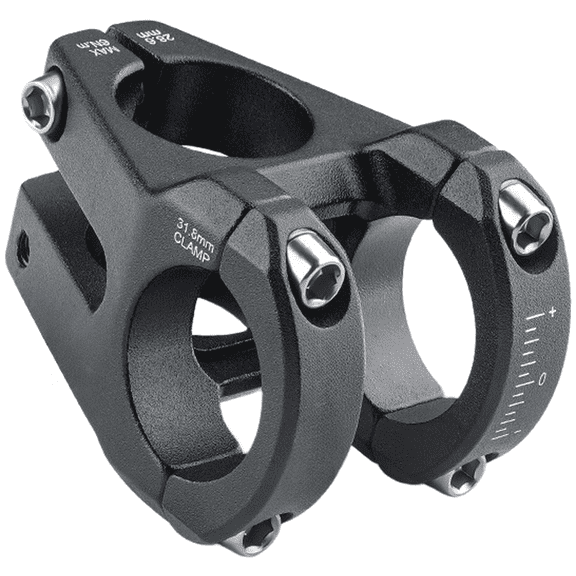 Sagargo Lightweight Aluminum Alloy for Mountain Bike Stem 31.8mm Cnc Hollow Design Black