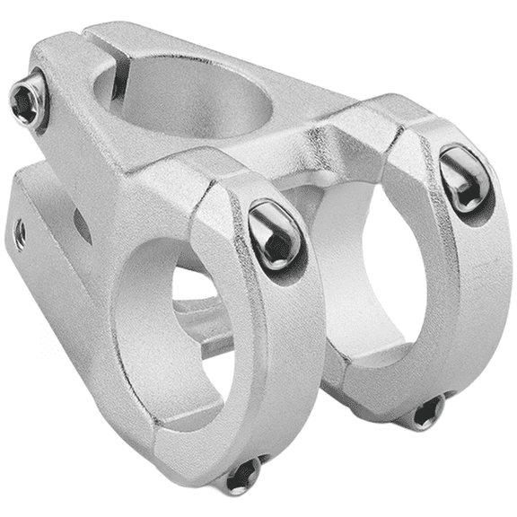 Sagargo Lightweight Aluminum Alloy for Mountain Bike Stem 31.8mm Cnc Hollow Design Silver