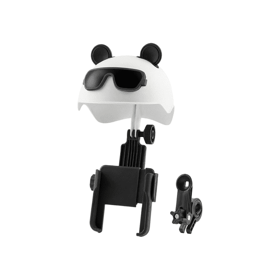 Sagargo Motorcycle for E-Bike Bike Handlebar Phone Holder Mount with Sun & Rain Shield Black