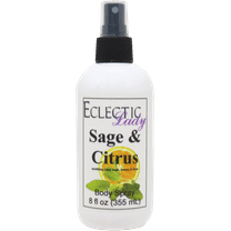 Sage And Citrus Body Spray, Eclectic Lady, Hydrating Mist, Unisex, 16 oz