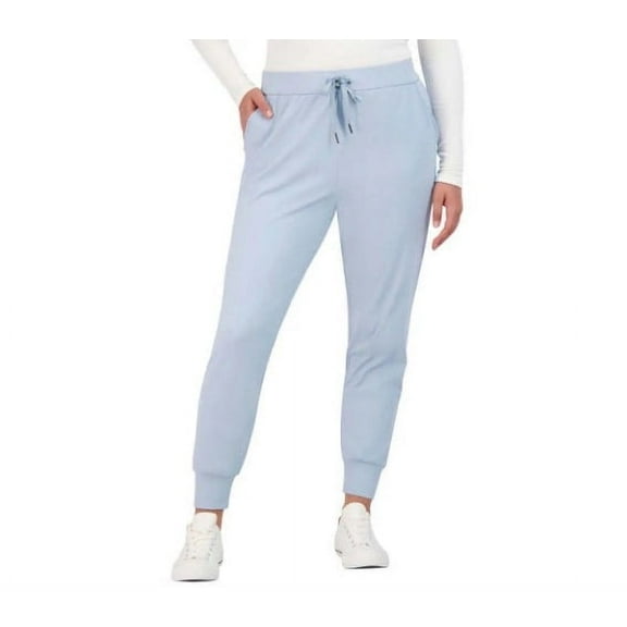 Sage Collective Women's Jogger Pant with Drawstring Dusty Blue L