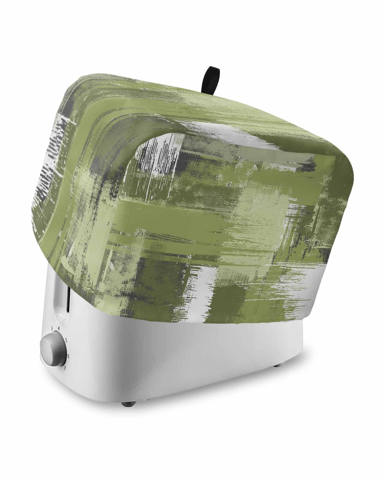 Sage Green Abstract Small Toaster Cover 2 Slice, Kitchen Appliance ...