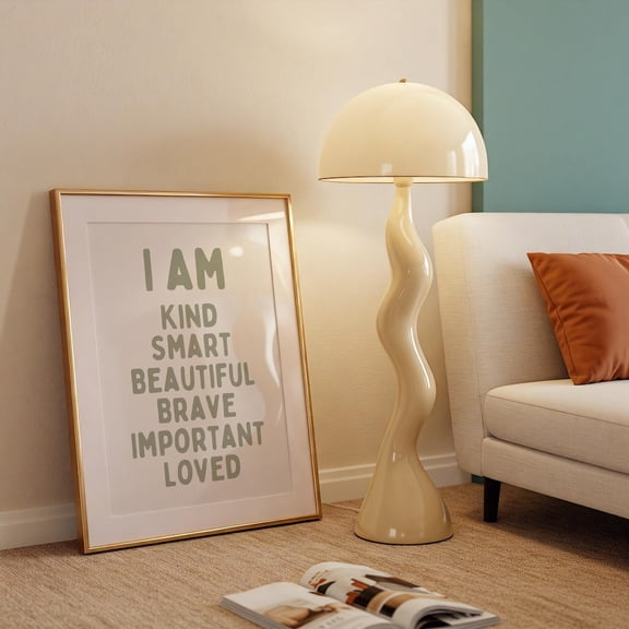 Sage Green Affirmation Self-Love Wall Art Poster, Unframed Size 8x12