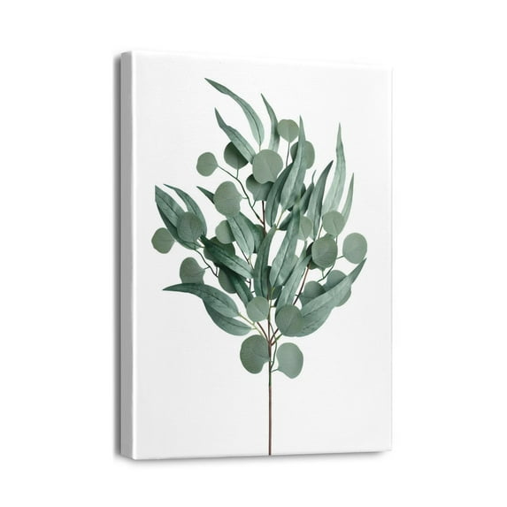 Sage Green Ambiance12x16 Unframed Botanical Wall Art - Boho Bathroom & Bedroom Decor