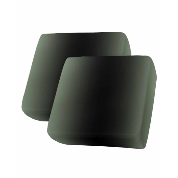 Sage Green Black Ombre Couch Cushion Covers Stretch, Washable Sofa Seat Covers Individual Seat Cushion Sofa Slipcovers Gradient Contemporary Abstract Art Couch Cover Furniture Protector S-2PCS