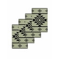 thumbnail image 1 of Sage Green Boho Kitchen Dish Towels for Drying Dishes Set of 4, Southwest Aztec Abstract Geometric Waffle Weave Microfiber Terry Hand Tea Bathroom Towels Quick Dry & Absorbent Towel 15.7x23.6, 1 of 7