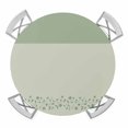 thumbnail image 1 of Sage Green Botanical Round Tablecloth for 55-60 Inch Tables, Fitted Table Cover with Elastic Edge, Spring Floral Leaf Waterproof Outdoor Table Cloth Protector for Patio Garden Dinner Picnic, 1 of 9