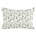 thumbnail image 1 of Sage Green Botanical Throw Pillow Cover 16 x 24 Inch Decorative Pillow Cover Retro Blossom Floral Wildflower Lumbar Pillowcase Seasonal Rectangle Cushion Case for Couch Sofa Bed Living Room, 1 of 7