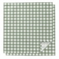 thumbnail image 1 of Sage Green Buffalo Plaid Cloth Napkins Washable Set of 2, Farmhouse Green White Checkered Reusable Dinner Table Napkins Cloth Bulk for Weddings Kitchen Restaurants Hotel Events Parties 20 x 20 Inch, 1 of 9