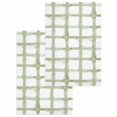 thumbnail image 1 of Sage Green Buffalo Plaid Kitchen Dish Towels for Drying Dishes Set of 2, Farmhouse Check Stripes Geometric Waffle Weave Microfiber Hand Tea Bathroom Towels Quick Dry & Absorbent Towel 15.7x23.6, 1 of 7