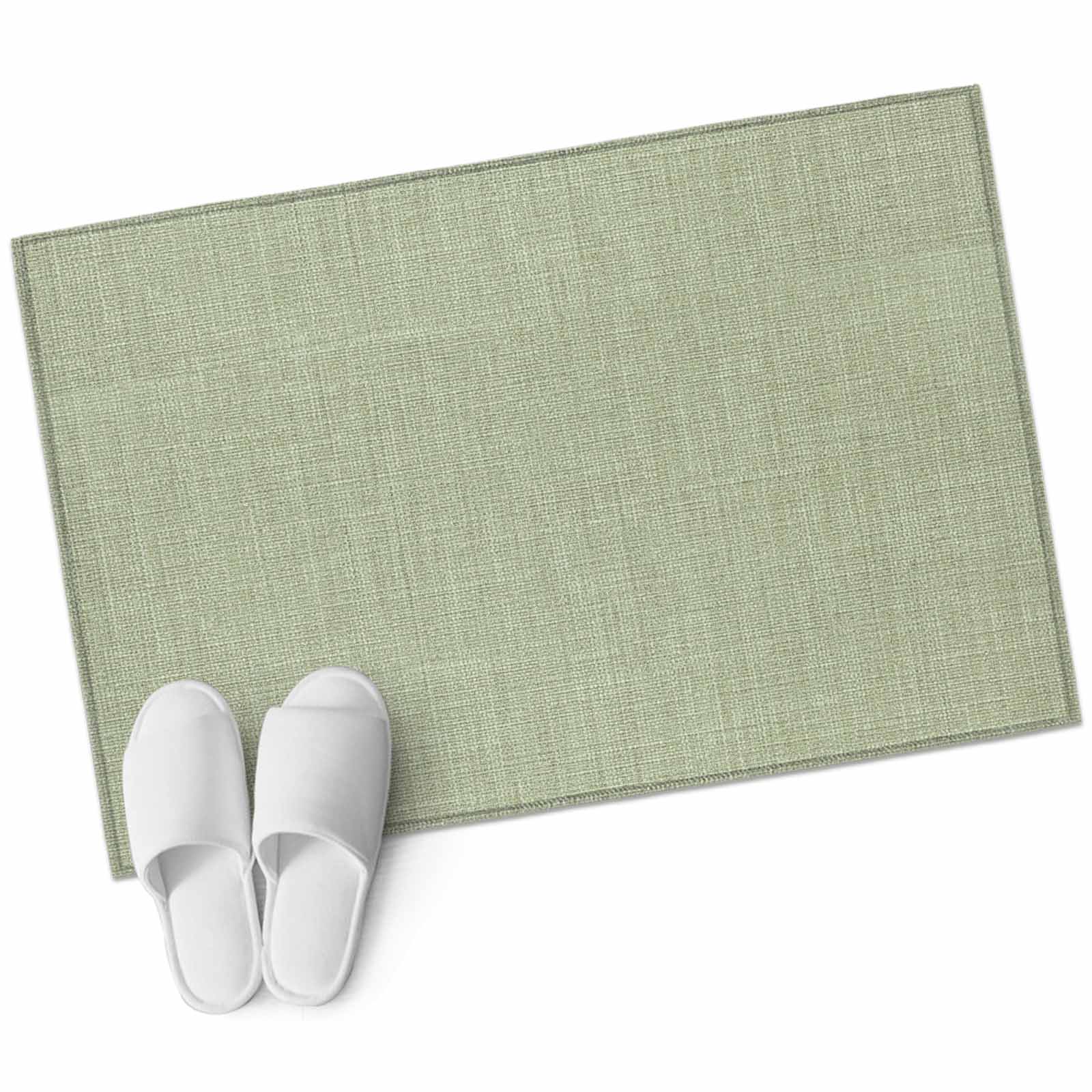 Burlp Rug Sage Green Burlap Texture Large Area Rugs for Bedroom Living Room, Soft ...