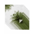 thumbnail image 1 of Sage Green Cloth Napkins Set of 8 Reusable Dinner Napkins, Boho Modern Floral Abstract Ombre Leaf White Cocktail Napkin Washable Table Napkins for Wedding/Holiday Party/Baby Shower 20"x20", 1 of 7