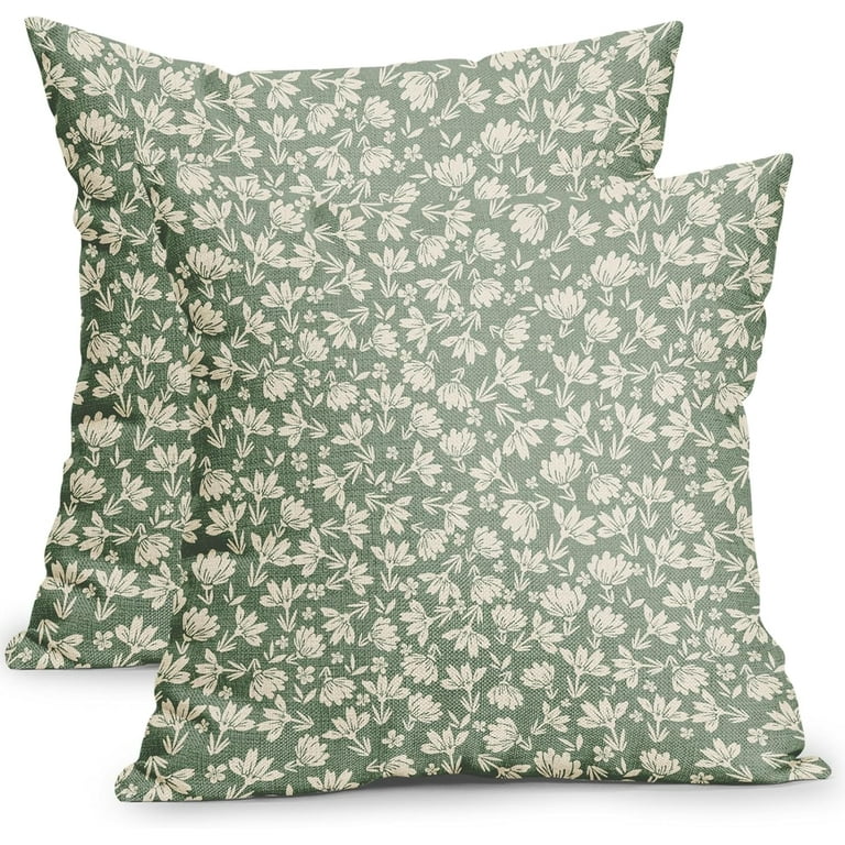 Vintage floral pillows sale