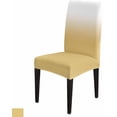 thumbnail image 1 of Sage Green Dining Chair Cover Set of 4,Stretch Chair Protectors Slipcover,Spandex Kitchen Chair Seat Back Cushion Slip Cover for Dining Room,Party,Hotel Abstract Gradient Minimalist Ombre Modern, 1 of 6