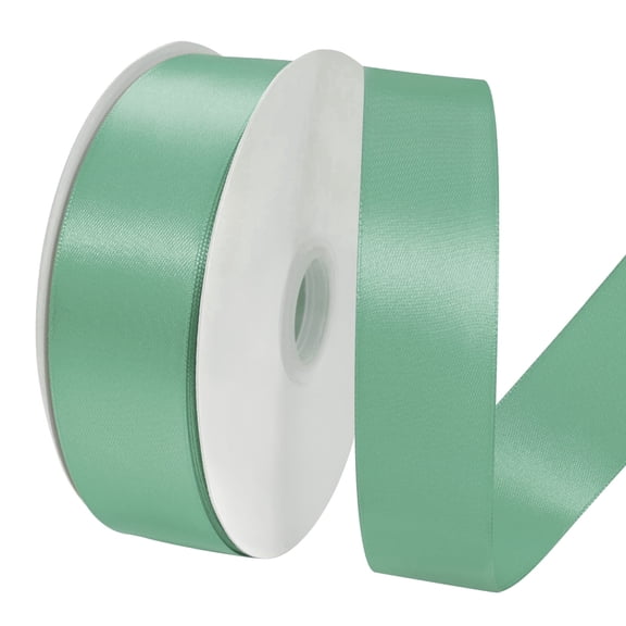 Sage Green Double Face Ribbon 1.5 Inch 100 Yards