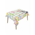 thumbnail image 1 of Sage Green Easter Rectangle Tablecloth, Spring Watercolor Bunny Eggs Flower Plaid Waterproof & StainResistant Tablecloth, Washable Oil-proof Table Cover for Dining/Party/Wedding/Buffet 52x70 In, 1 of 9