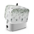 thumbnail image 1 of Sage Green Eucalyptus Coastal Toaster Cover 2 Slice, Beach Conch Jellyfish Dustproof Bakeware Oven Protector with Top Hook, Waterproof Small Kitchen Appliance Toasters Dust Cover, 12"x7.5"x8", 1 of 9