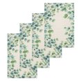 thumbnail image 1 of Sage Green Eucalyptus Kitchen Dish Towels for Drying Dishes Set of 4, Spring Summer Leaves Rustic Burlap Waffle Weave Microfiber Hand Tea Bathroom Towels Quick Dry & Absorbent Towel 15.7x23.6, 1 of 7