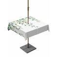 thumbnail image 1 of Sage Green Eucalyptus Leaves Outdoor Tablecloth with Umbrella Hole, Farmhouse Spring Botanical Spillproof Waterproof Outdoor Table Cover, Patio Tablecloths for Party/Garden/Picnic, Square 54"x54", 1 of 9