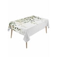 thumbnail image 1 of Sage Green Eucalyptus Leaves Table Cloth, Waterproof Tablecloth for Rectangle Tables, Spring Botanical Floral Reusable Washable Fabric Table Cover for Restaurant Kitchen Dining Tables 60"x120", 1 of 9