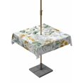 thumbnail image 1 of Sage Green Eucalyptus Outdoor Tablecloth with Umbrella Hole, Spring Floral Botanical Farmhouse Spillproof Waterproof Outdoor Table Cover, Patio Tablecloths for Party/Garden/Picnic, Square 54"x54", 1 of 9