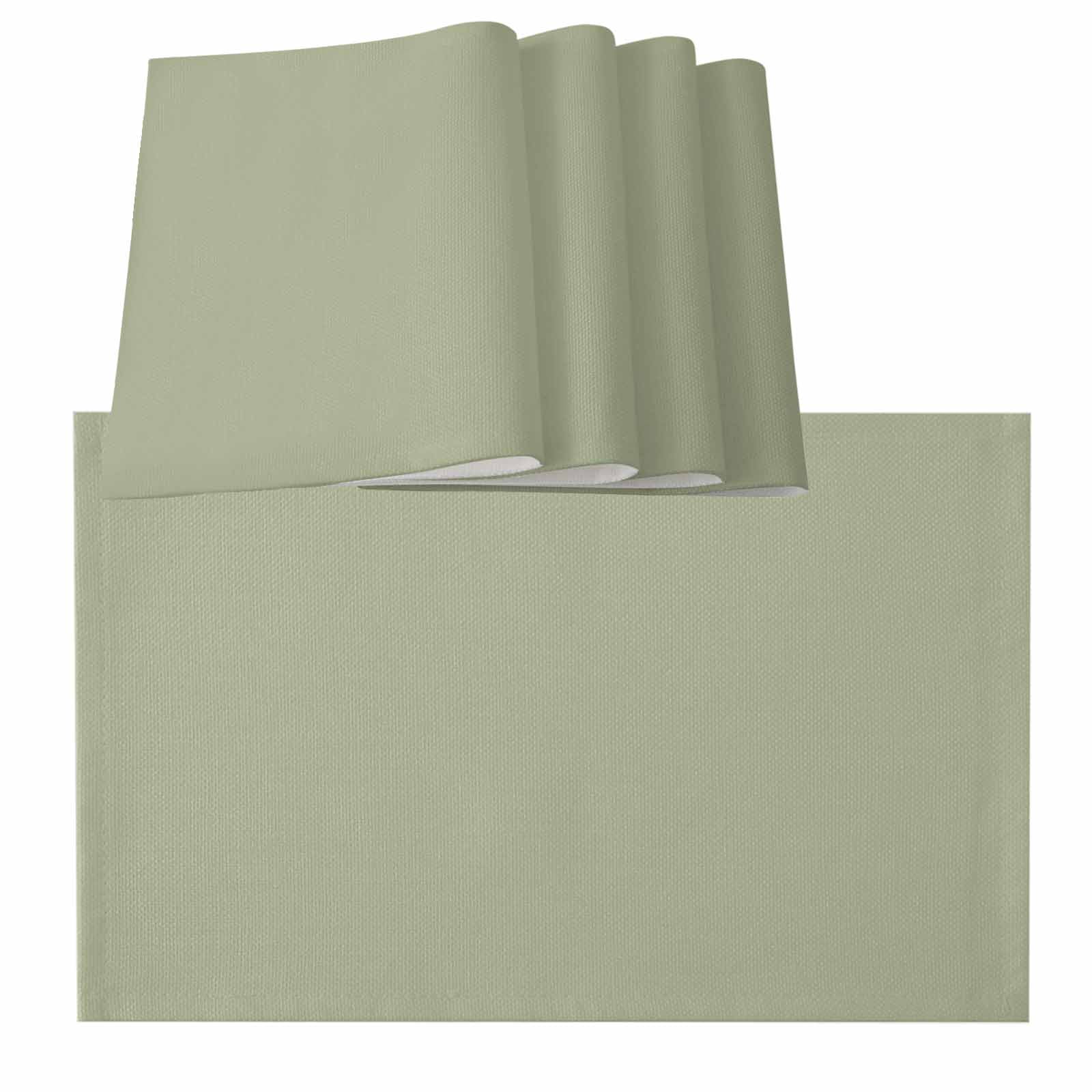 Sage Green Farmhouse Sage Green Decor Burlap Kitchen Place Mats ...