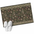 thumbnail image 1 of Sage Green Floral Area Rugs Collection 2'x3', Ethnic Tribe Abstract Art Flowers Non Slip Indoor Rectangle Throw Runner Rug Floor Mat Carpet for Living Room Dining Table Bedroom Nursery, 1 of 9