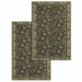 thumbnail image 1 of Sage Green Floral Boho Kitchen Dish Towels for Drying Dishes Set of 2, Ethnic Tribe Abstract Art Flower Waffle Weave Microfiber Hand Tea Bathroom Towels Quick Dry & Absorbent Towel 15.7x23.6, 1 of 7
