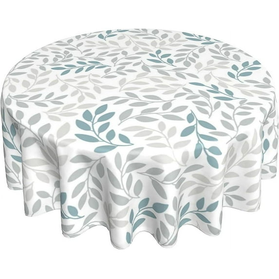 Sage Green Floral Tablecloth 54 x 54 Inch Square Chinoiserie Flowers Decorative Table Cloth Rustic Fabric Farmhouse Washable Table Cover for Picnic Party Holiday Home Indoor Outdoor