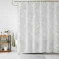 thumbnail image 1 of Sage Green Florals Shower Curtains for Bathroom, Abstract Damask Flowers European Style Waterproof Fabric Shower Curtain, Decorative Bathroom Curtain for Bathtub, 72"x72", No Hooks Included, 1 of 9