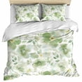 thumbnail image 1 of Sage Green Flower Bedding 3 Piece Duvet Cover Set Queen Size, Abstract Garden Botanical Leaves Soft Microfiber Comforter Cover with Zipper Closure & Pillowcases, Wrinkle & FadeResistant Quilt Cover, 1 of 9